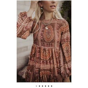 Kinsley printed dress